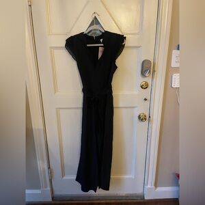 Black Jumpsuit With a Bow